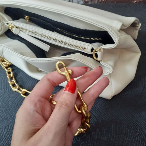 NWOT Zara Faux Leather Slouchy Shoulder Bag - Picture 13 of 15